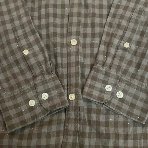 Penguin Men’s Gingham Button Down Shirt - Picture 3 of 5